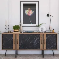 Комод для офиса Mirage Meble GD115 78.6 x 180 x 45см / / Орех photo 2