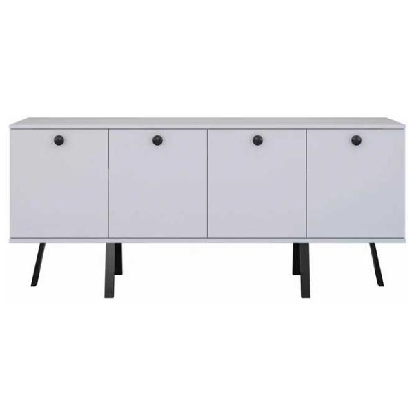 Comodă pentru birou Mirage Meble GD120 78.6 x 180 x 40 / / Black photo 1
