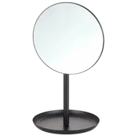 Зеркало для макияжа Axentia 133886 Односторонняя / Черный