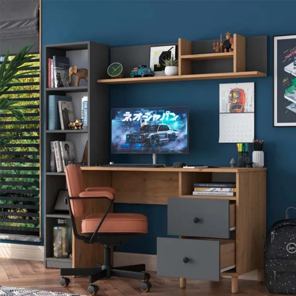 Детский мебельный набор Mirage Meble HA115 Модульная / Walnut photo 2