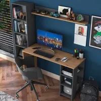 Set de mobilă pentru copii Mirage Meble HA116 Modulară / Walnut photo 3