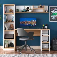 Set de mobilă pentru copii Mirage Meble HA125 Modulară / Walnut photo 5