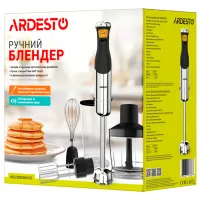 Blender de mână Ardesto HBG-800DWHCHC 800 W / Black photo 6