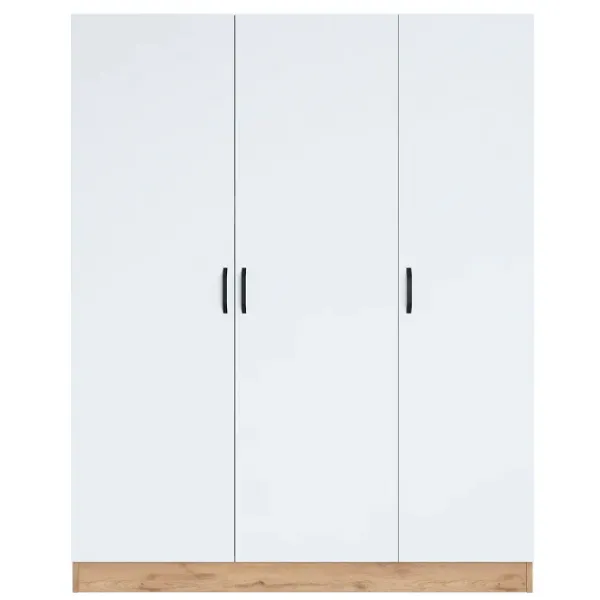 Dulap Mirage Meble BA105 3D 145 x 55 x 181.8 / PAL / Walnut - White photo 2