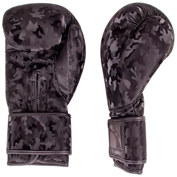 Mănuși de lupte Insportline Cameno Box / Adult / 10 oz / Black photo 2