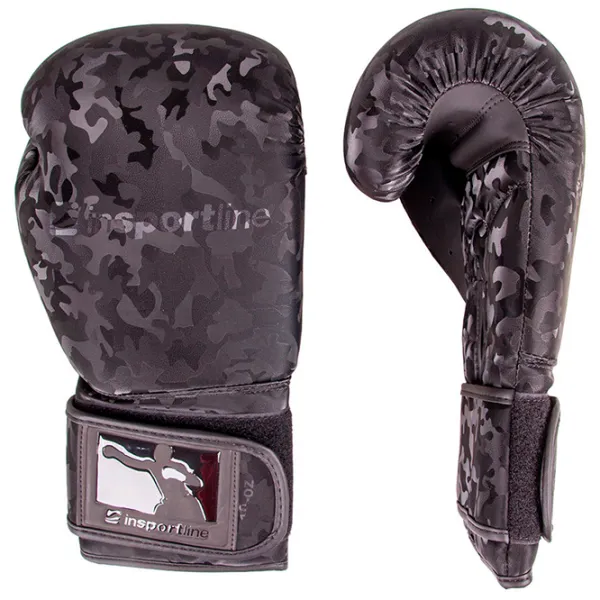 Mănuși de lupte Insportline Cameno Box / Adult / 10 oz / Black photo 3