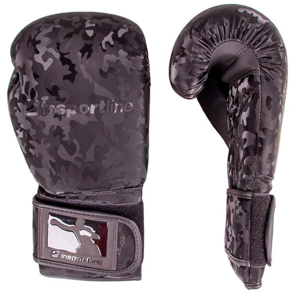 Mănuși de lupte Insportline Cameno Box / Adult / 10 oz / Black photo 3