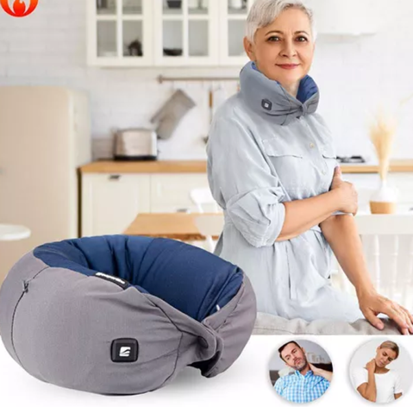 Туристическая подушка Insportline IN24101 Catterpila  спандекс / Grey photo 4