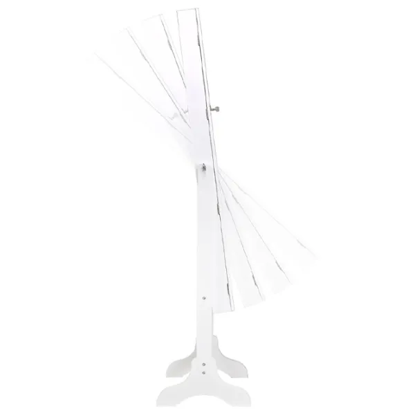 Dulap pentru bijuterii Costway JV10774WH 44 x 37 x 160 / MDF / White photo 2