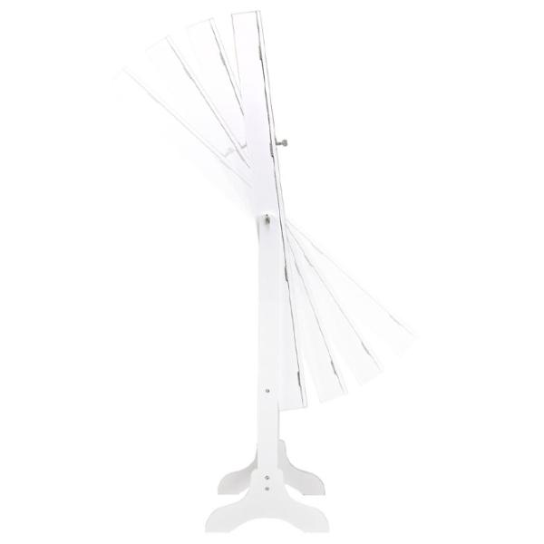 Dulap pentru bijuterii Costway JV10774WH 44 x 37 x 160 / MDF / White photo 2