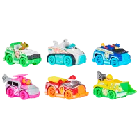 Комплект машин Spin Master Paw Patrol Neon Rescue 6064139  / / Разноцветный