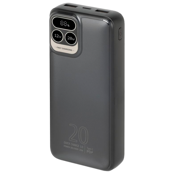 Power Bank RivaCase VA2521 20000 mAh/ Black photo 1