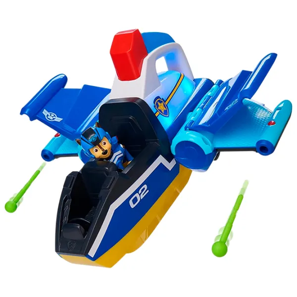 Самолёт Spin Master Spiral Rescue Jet 6058266  / / Желтый Синий photo 2