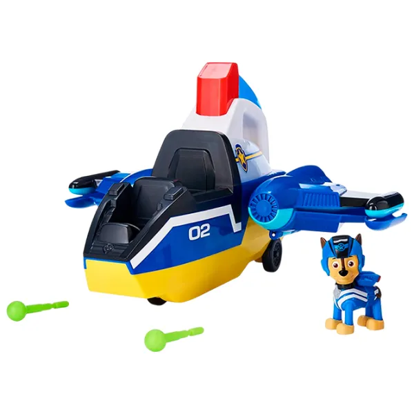 Самолёт Spin Master Spiral Rescue Jet 6058266  / / Желтый Синий photo 4