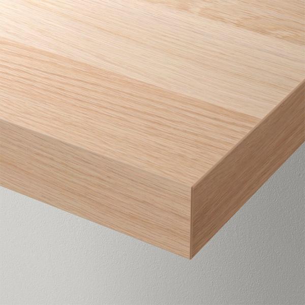 Raft Ikea Lack PAL / Stejar vopsit alb photo 3