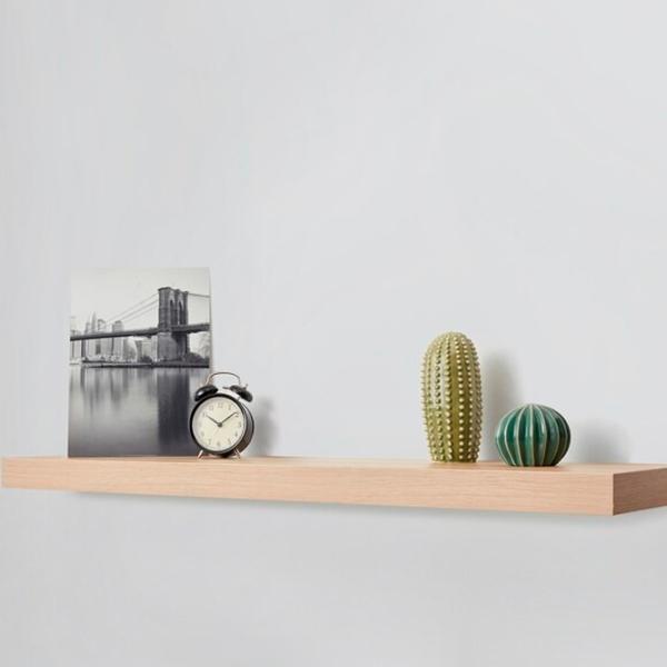 Raft Ikea Lack PAL / Stejar vopsit alb photo 4