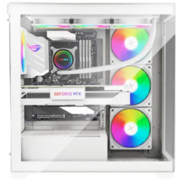 Carcasă Xilence X818.W.ARGB Mid Tower / Black photo 3