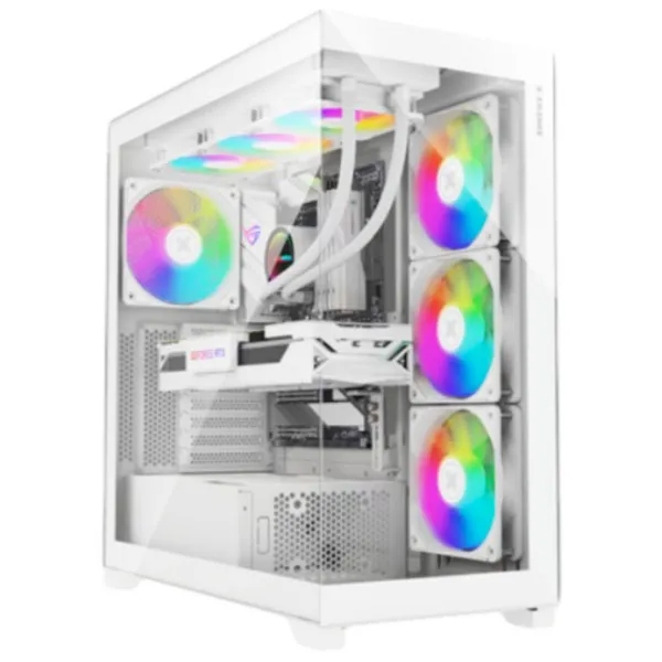 Carcasă Xilence X818.W.ARGB Mid Tower / Black photo 4