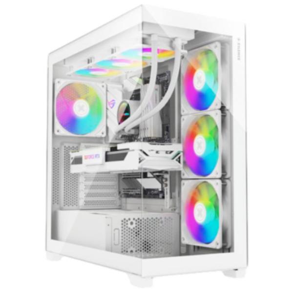 Carcasă Xilence X818.W.ARGB Mid Tower / Black photo 4