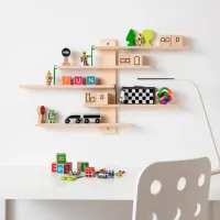 Полка Ikea Lustigt Массив / Натуральный photo 2