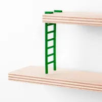 Полка Ikea Lustigt Массив / Натуральный photo 3