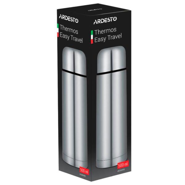 Термос Ardesto Classic AR2650TBS Нержавеющая сталь 0.5л photo 5 Термос Ardesto Classic AR2650TBS Нержавеющая сталь 0.5л photo 5