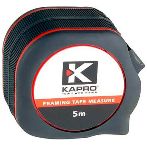 Рулетка Kapro 608-5 5 м / Черный photo 1