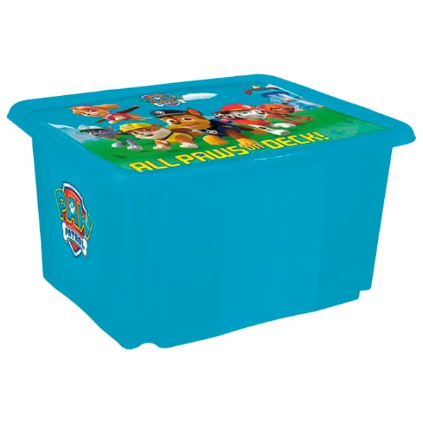 Container pentru jucării Keeeper Paw Patrol 45l / Plastic photo 1 Container pentru jucării Keeeper Paw Patrol 45l / Plastic photo 1