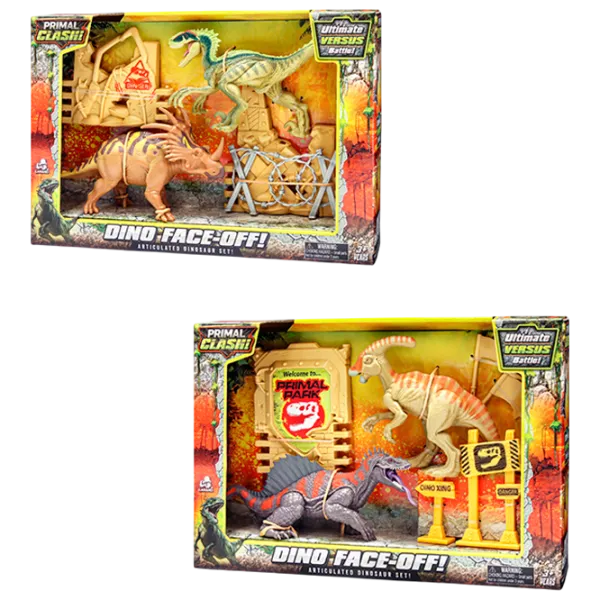 Figurine Lanard Dinozaur Primal Dino Face-Off 3+ / Multicolor photo 1