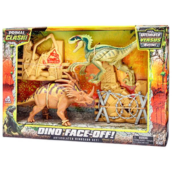 Figurine Lanard Dinozaur Primal Dino Face-Off 3+ / Multicolor photo 3