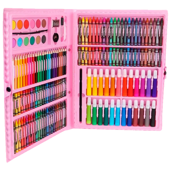 Set de creație Iso Trade Super Mega Art 9174 5393884 3+ / Multicolor Pink photo 2