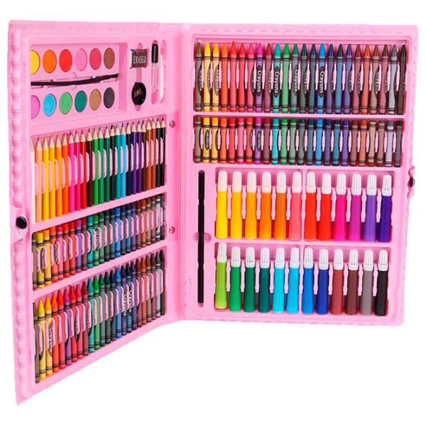 Set de creație Iso Trade Super Mega Art 9174 5393884 3+ / Multicolor Pink photo 2