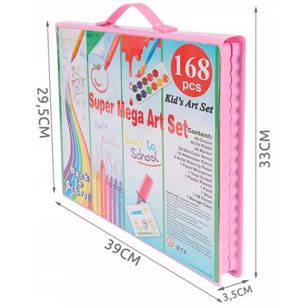 Set de creație Iso Trade Super Mega Art 9174 5393884 3+ / Multicolor Pink photo 6