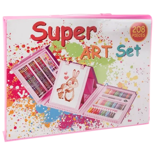 Set de creație Iso Trade Super Art 17239 5482844 3+ / Multicolor Pink photo 1