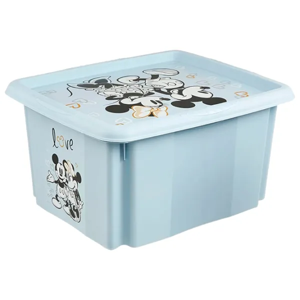 Container pentru jucării Keeeper Mickey Mouse 24l / Plastic photo 2