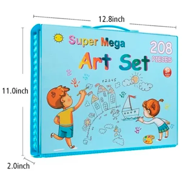 Set de creație Procart Super Mega Art PAK208A 5733901 3+ / Multicolor Abastru deschis photo 3
