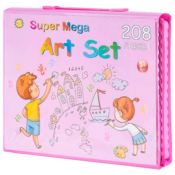 Set de creație Procart Super Mega Art PAK208A 5733902 3+ / Multicolor Pink photo 1