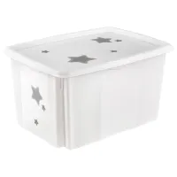 Контейнер для игрушек Keeeper Stars 45л / Пластик