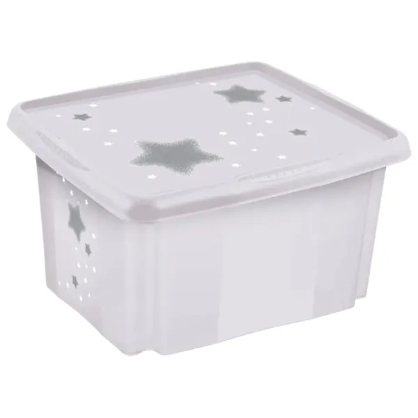 Container pentru jucării Keeeper Stars Nordic 24l / Plastic photo 1