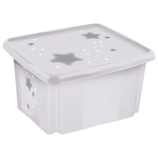 Container pentru jucării Keeeper Stars Nordic 24l / Plastic photo 1
