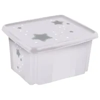 Контейнер для игрушек Keeeper Stars Nordic 24л / Пластик