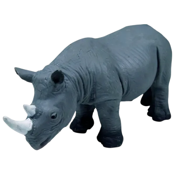 Figurină Deluxe Animals Rhino 3+ / Gray photo 1