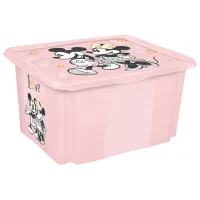 Контейнер для игрушек Keeeper Minnie Mouse Ballerina 45л / Пластик