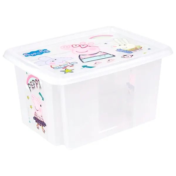 Container pentru jucării Keeeper Peppa Pig 15l / Plastic photo 1