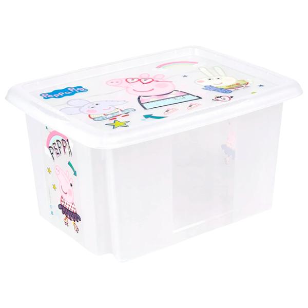 Container pentru jucării Keeeper Peppa Pig 15l / Plastic photo 1
