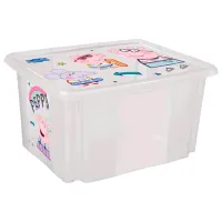 Контейнер для игрушек Keeeper Peppa Pig 45л / Пластик