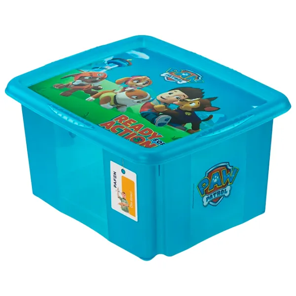 Container pentru jucării Keeeper Paw Patrol 24l / Plastic photo 1 Container pentru jucării Keeeper Paw Patrol 24l / Plastic photo 1