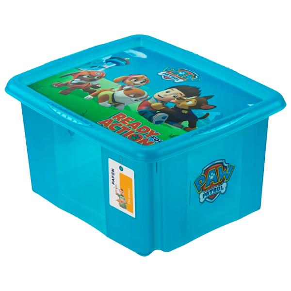 Container pentru jucării Keeeper Paw Patrol 24l / Plastic photo 1 Container pentru jucării Keeeper Paw Patrol 24l / Plastic photo 1