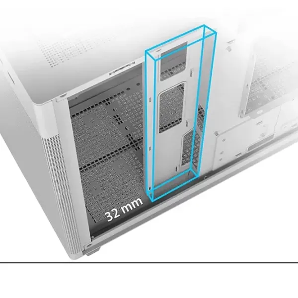 Корпус Asus Prime AP201 Mini Tower / Белый photo 5