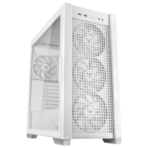 Carcasă Asus TUF Gaming GT302 ARGB Mid Tower / White photo 2